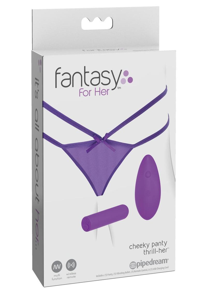 Fantasy For Her Cheeky Panty Thrill Her Panty Vibe