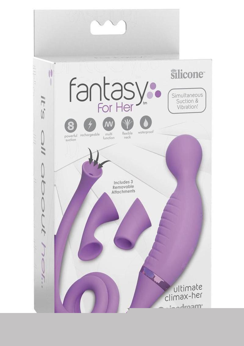 Fantasy For Her Ultimate Climax Her Silicone Rechargeable Waterproof
