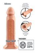 Fantasy X-Tensions Silicone Performance Hollow Extension