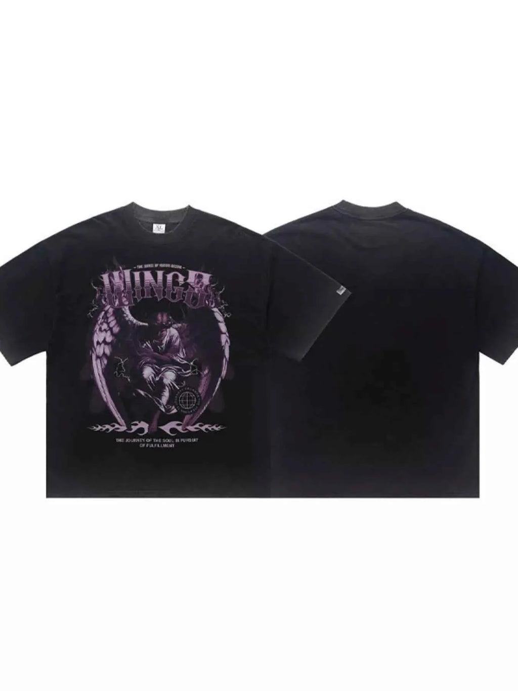 Men's Graphic Short Sleeve Oversized T-Shirt