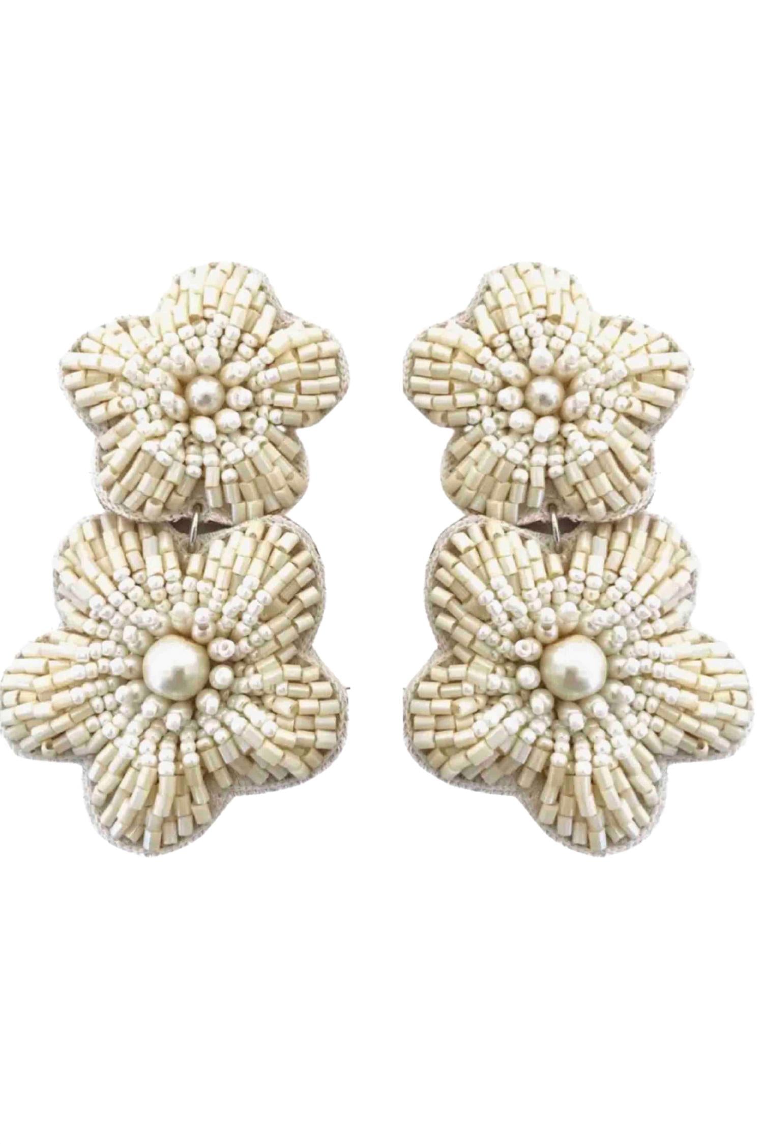 Bali Flower Earrings