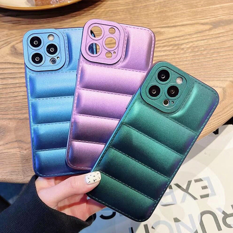 RAMODO Laser Down Jacket iPhone Case
