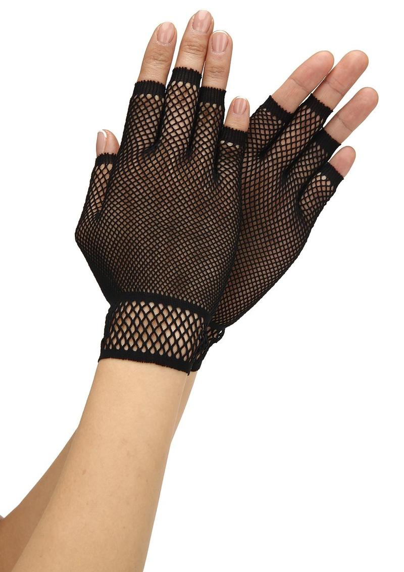 Fingerless Fishnet Glove