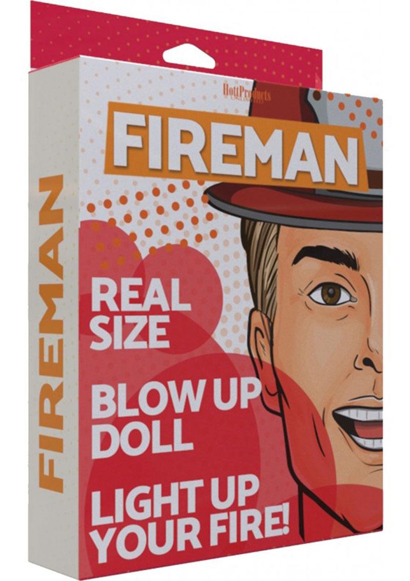 Fireman Blow-Up Doll