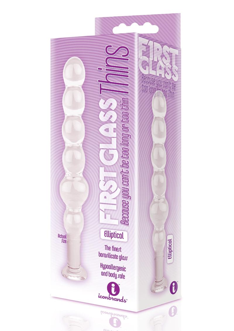 First Glass Thins Elliptical Glass Plug