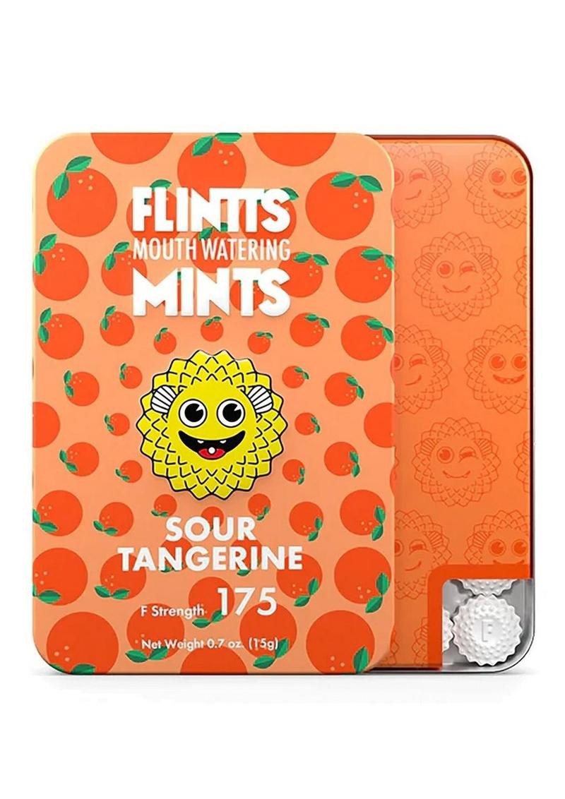 Flintts Mints – Sour Tangerine Mouth Watering Delights