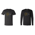 Jeeper Flower Rhinestone Tee Short or Long  Sleeve