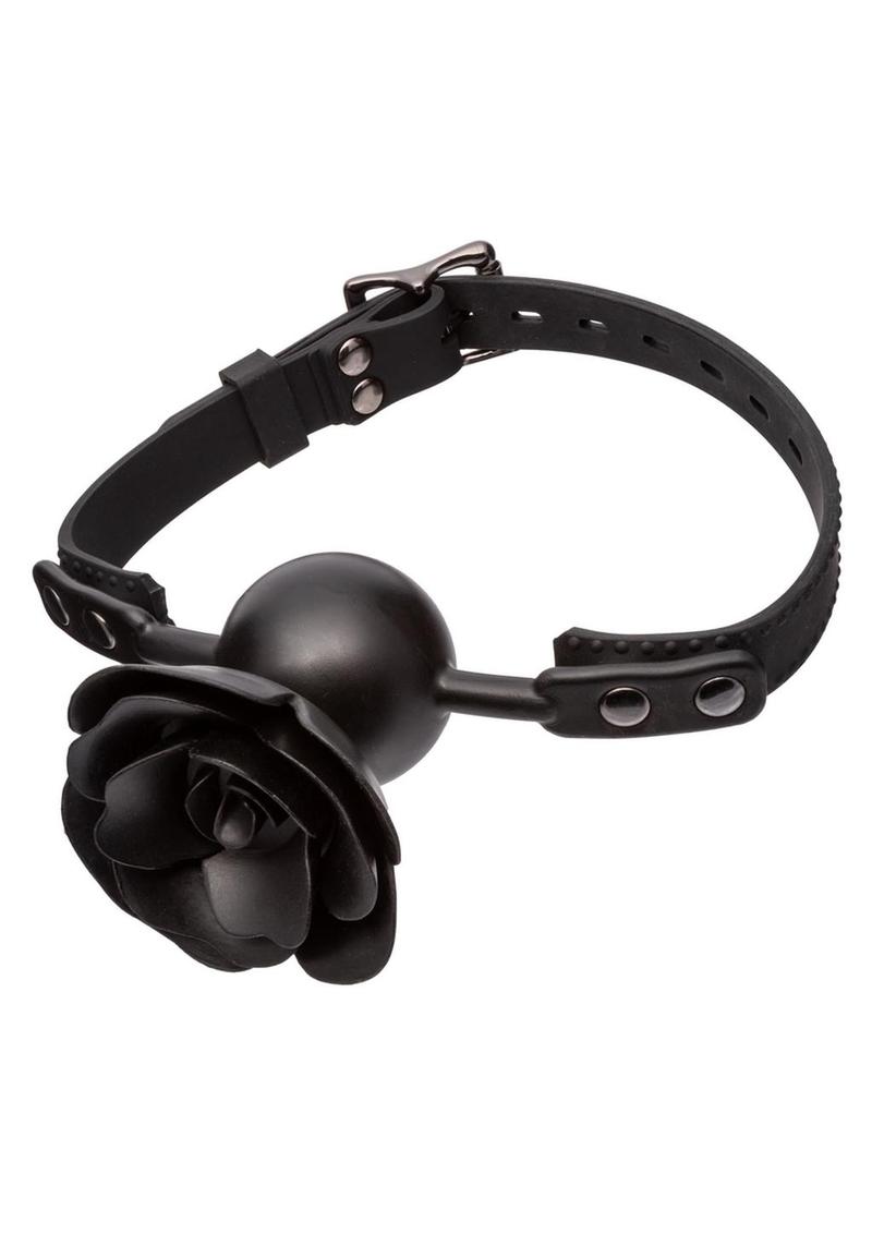 Forbidden Silicone Removable Rose Gag
