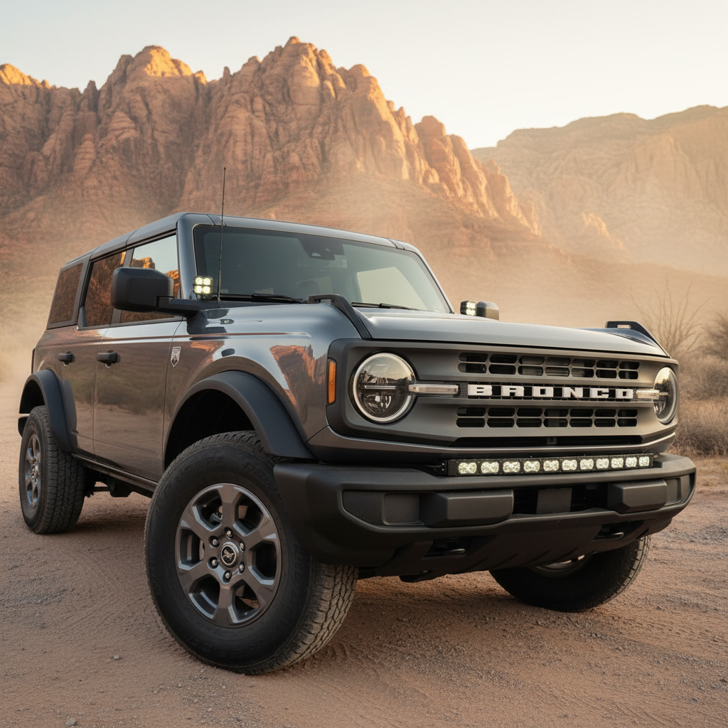 Ford Bronco Standard Bumper lightbar - 40in PRO