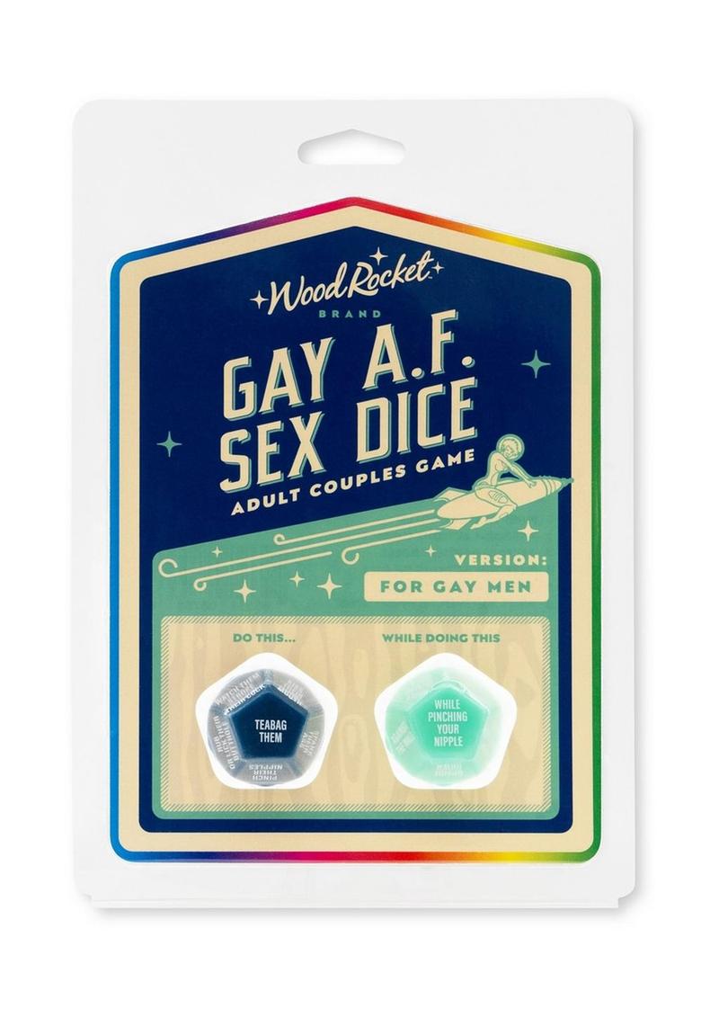 Gay AF Sex Dice – Sexy Game for Gay Couples