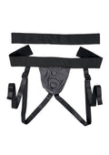Gender X Double Rider Harness with Vibrating Ring