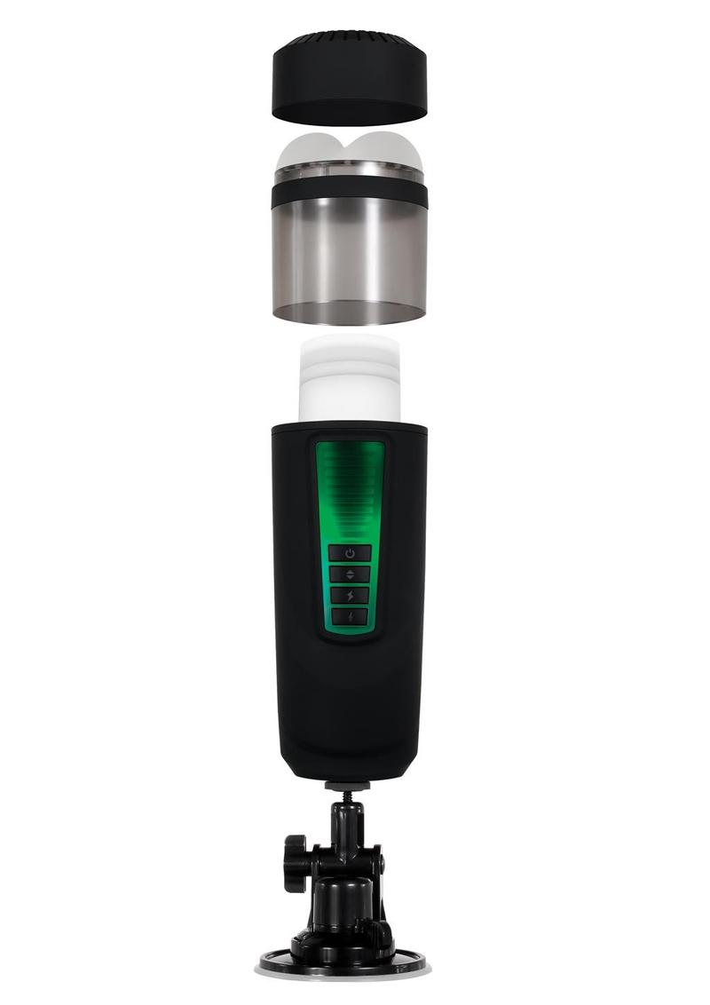 Gender X Message In A Bottle Rechargeable Thrusting Spinning Stroker