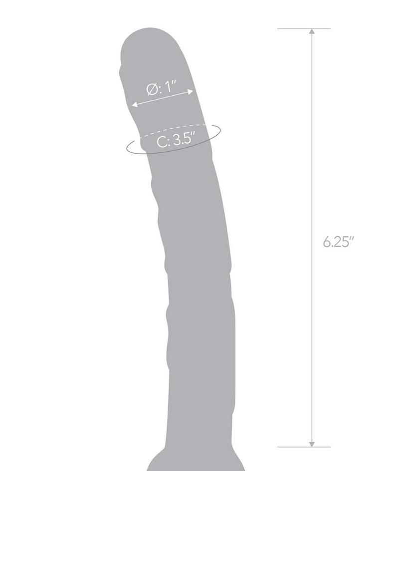 Glas Orange Tickler Glass Dildo