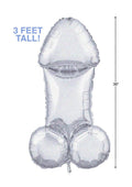 Disco Penis 3ft. Mylar Balloon