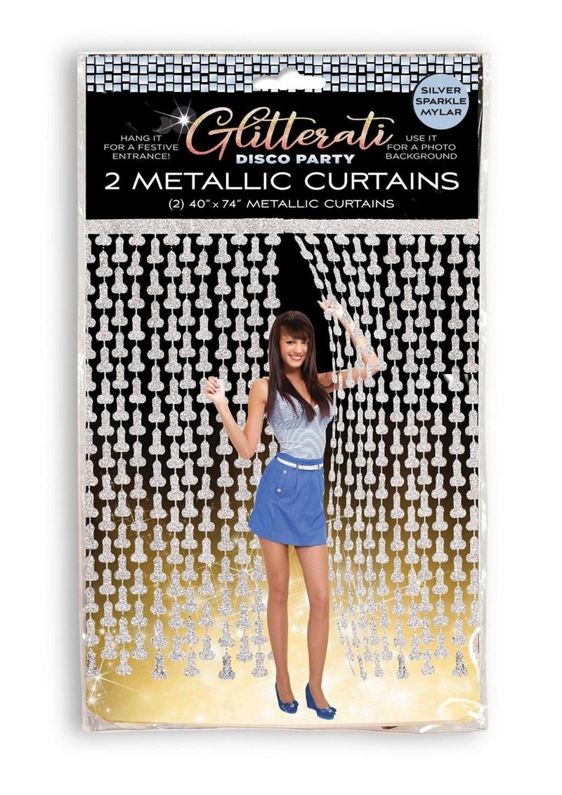 Disco Penis Curtains (pack of 2)