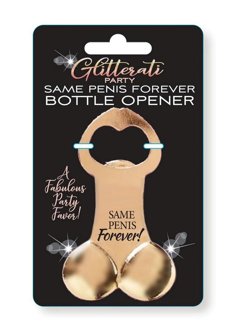 Glitterati Penis Bottle Opener
