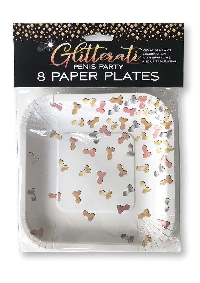 Penis Party Paper Plates