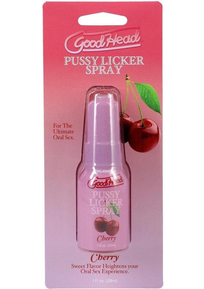 Goodhead Pussy Licker Spray - Cherry