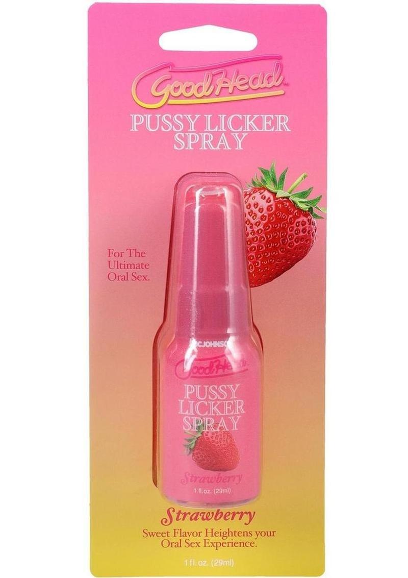 Goodhead Pussy Licker Spray - Strawberry