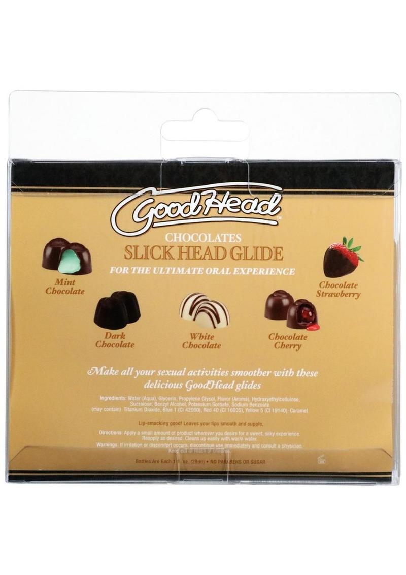 Goodhead Slick Head Glide Chocolates