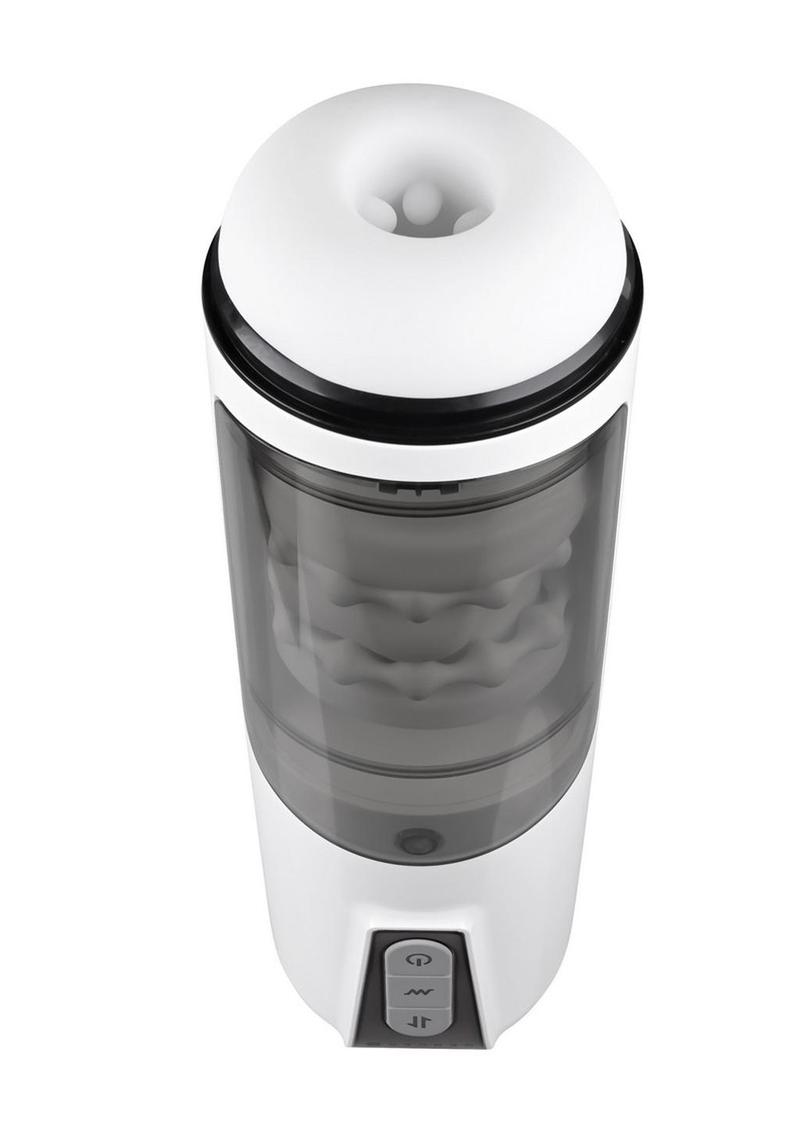 Gx Get Your Stroke On Rechargeable Silicone Thrusting Stroker