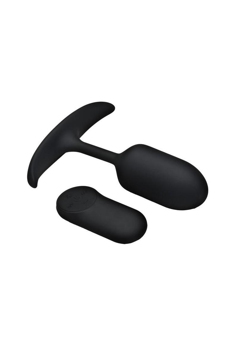 Heavy Hitters Vibrating Weighted Silicone Anal Plug