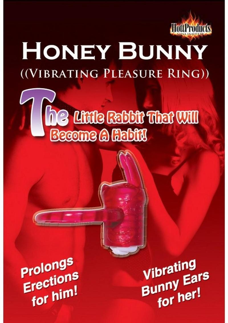 Horny Honey Bunny Vibro Cock Ring