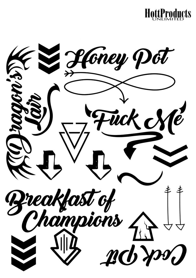 Erotic Temporary Tattoos