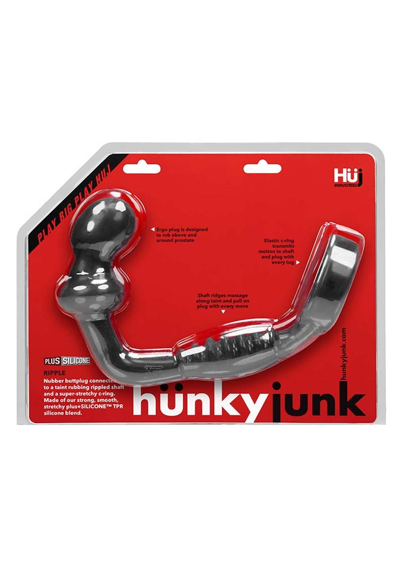 Hunkyjunk Ripple Silicone Textured Asslock