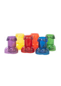 Rainbow Pecker Shot Glass Set