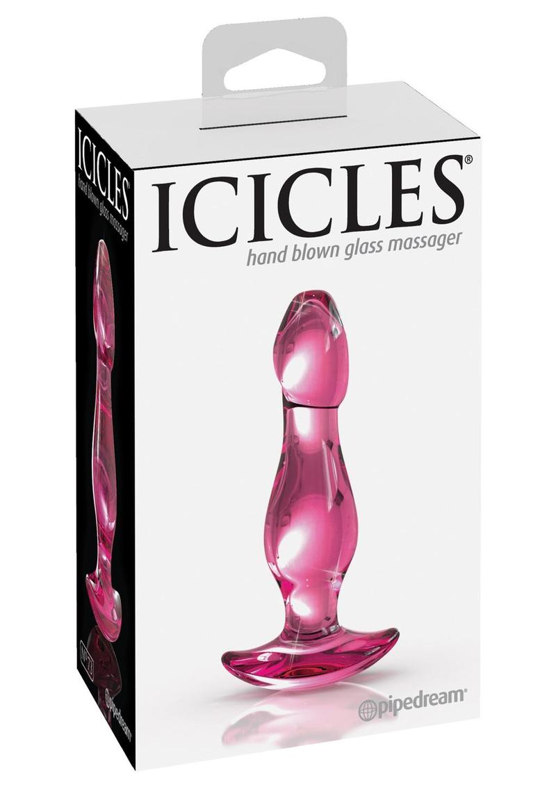 Icicles No 73 Beaded Glass Anal Plug