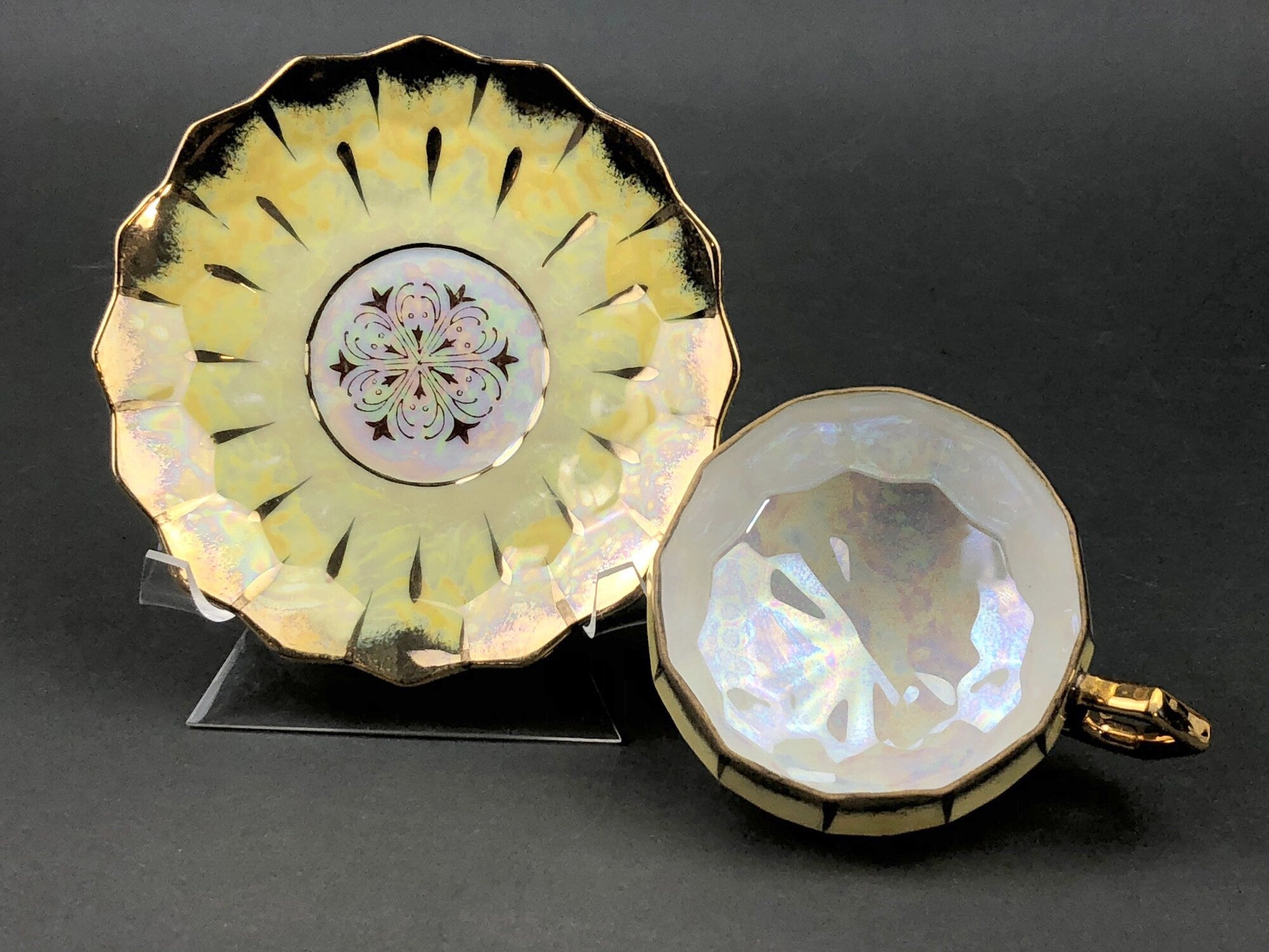 Vintage Cup and Saucer by Stanley , England , 289.