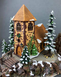 Department 56 Dickens Village Illuminated Church Christmas Village House