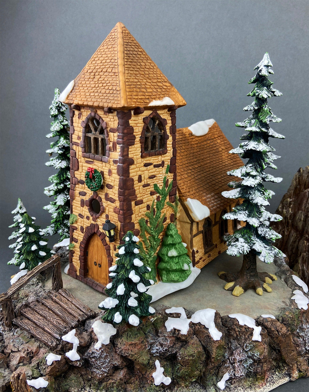 Grand Theater Nutcracker Christmas Village House. Illuminated Holiday Decor. Secular Holiday Decor. Kids Room. Store or Cafe Display.