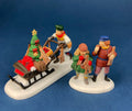 Department 56 Dickens Village Gingerbread Vendor with Kids