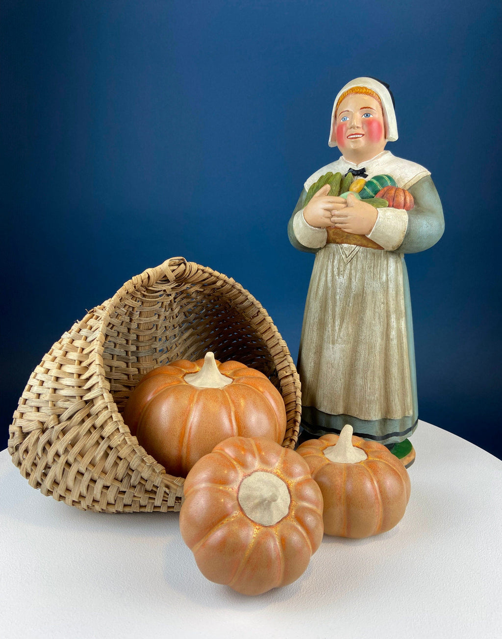 Extra Large Gourd or Pumpkin. 34-inch Tall Thanksgiving, Halloween, or Fall Home/Porch Decor. Store Display. Looks like Concrete.