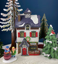 Neenee's Dolls and Toys by Department 56. Christmas Village House. Illuminated North Pole Series. Alternative Holiday Decor.