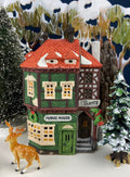 Christmas Village House by Dept 56.  Illuminated Public House. Sweets. Dickens Village Series. Made in Taiwan. Christmas Village/Diorama.