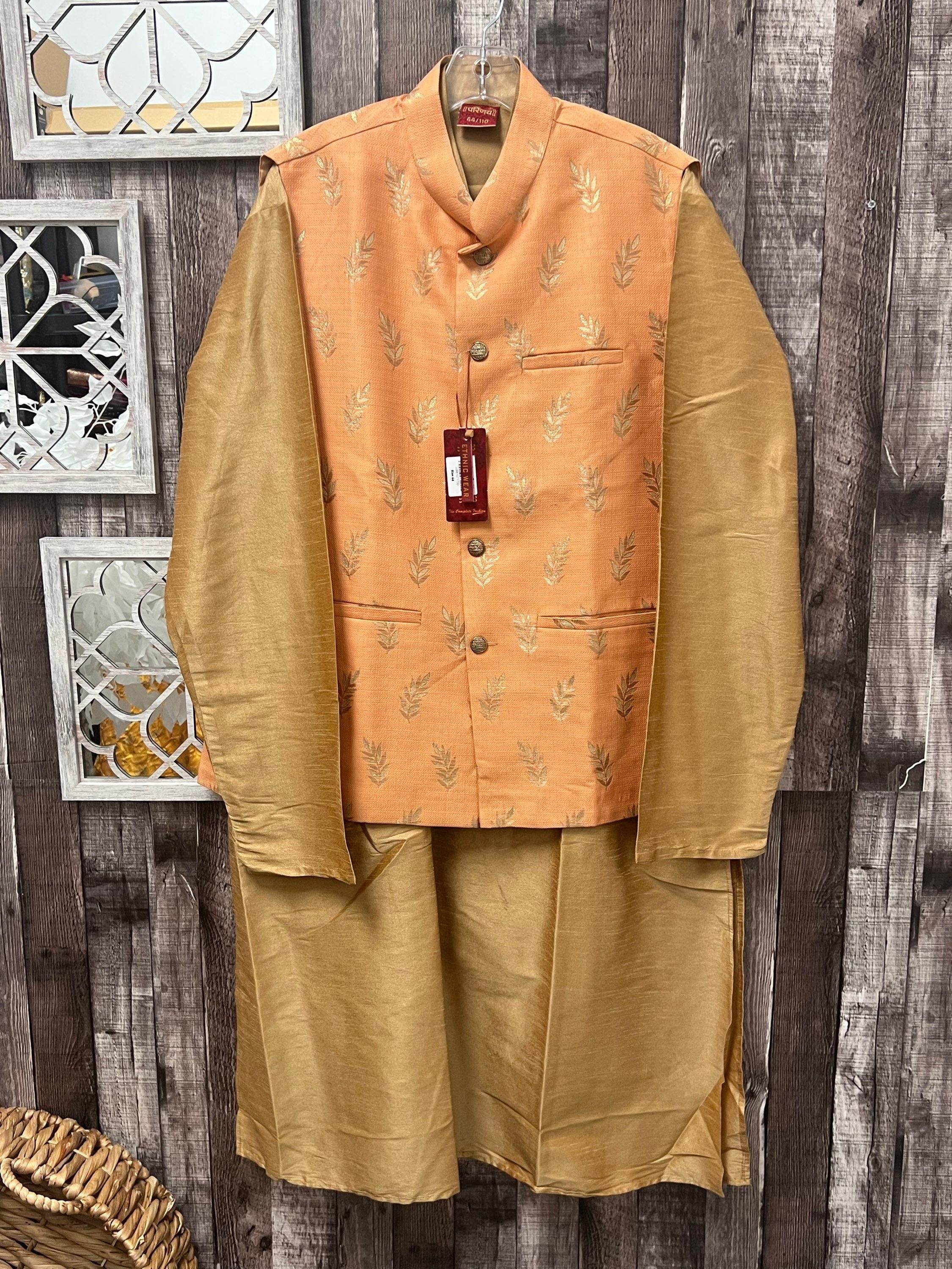 Kurta pajaama set with jacket
