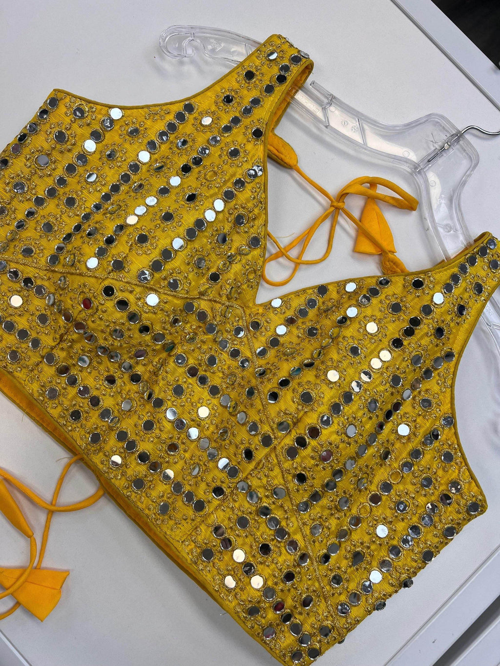 Mirror work blouse : Colors available