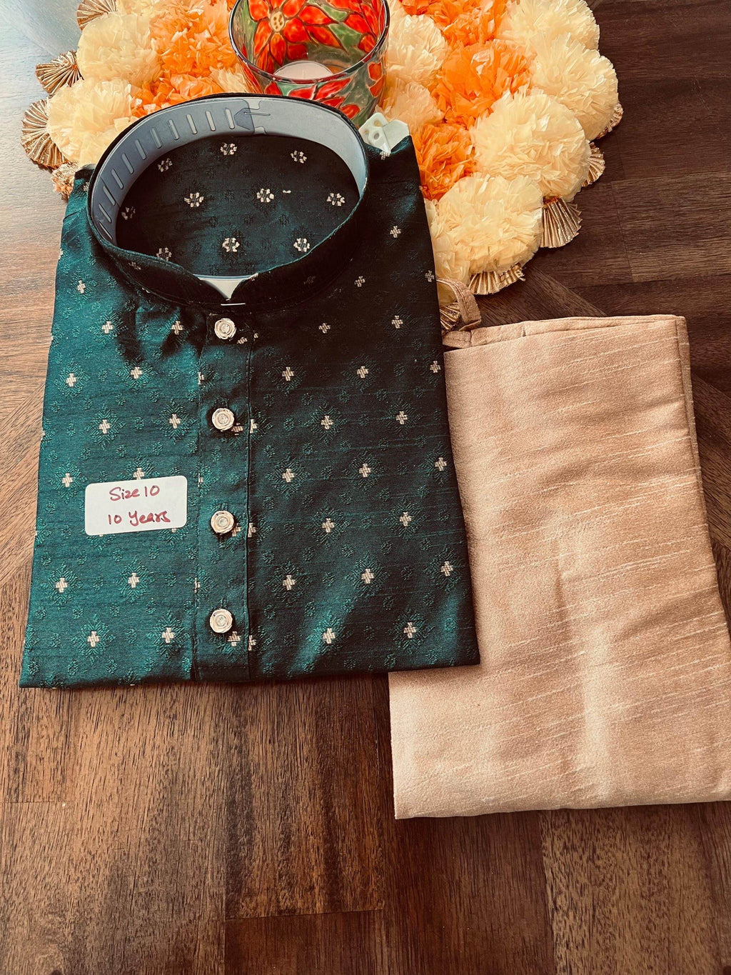 Silk kurta pajaama set for boys