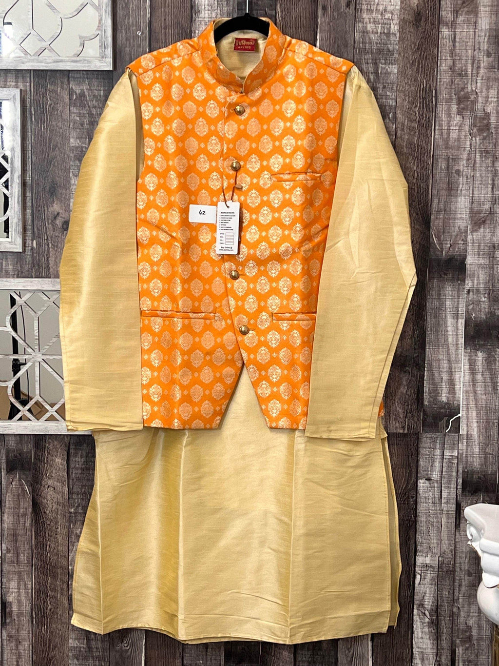 Mens kurta with Jacket