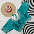 Silk blouses : Silver jari