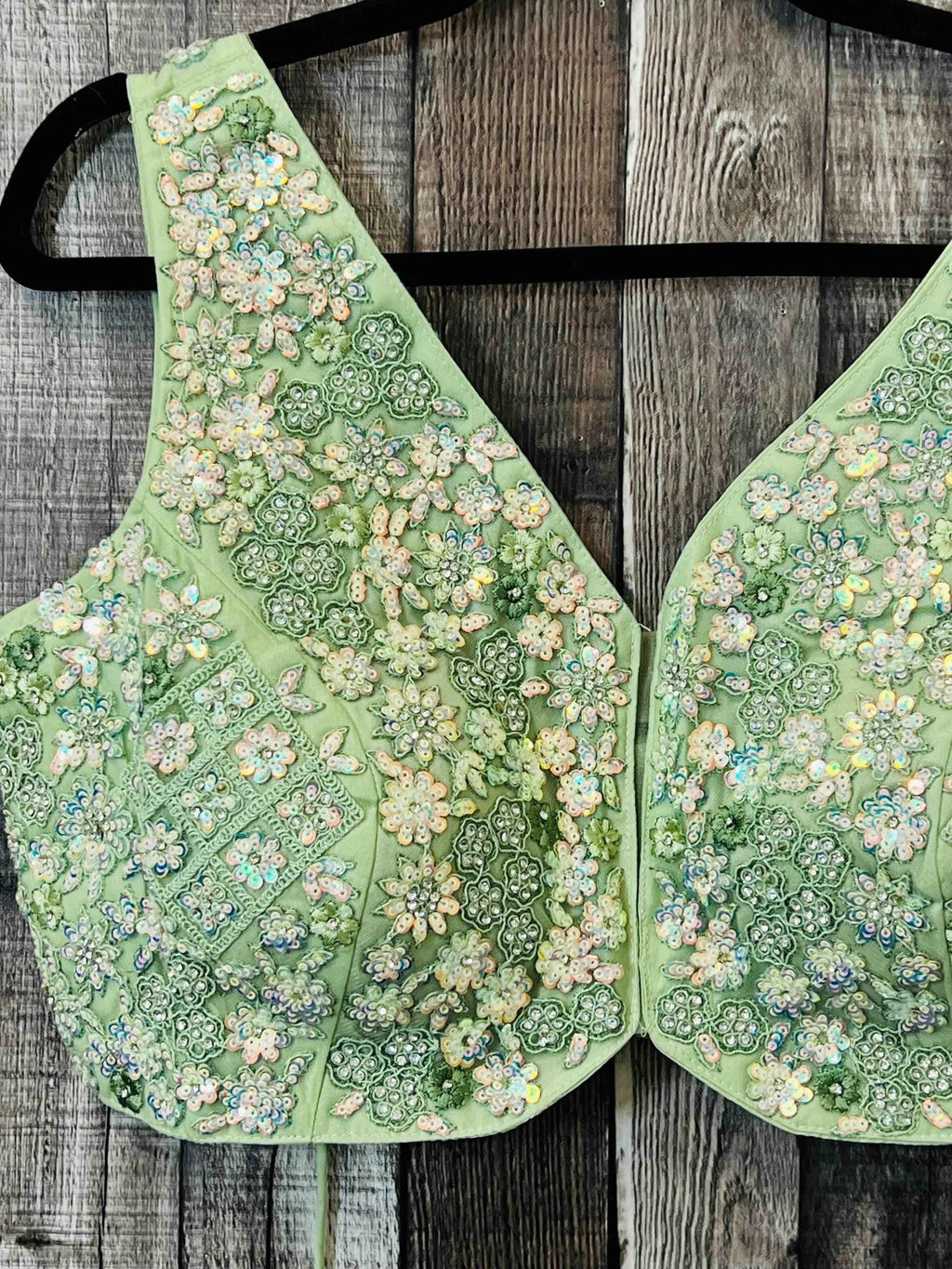 Heavy sequin work blouses