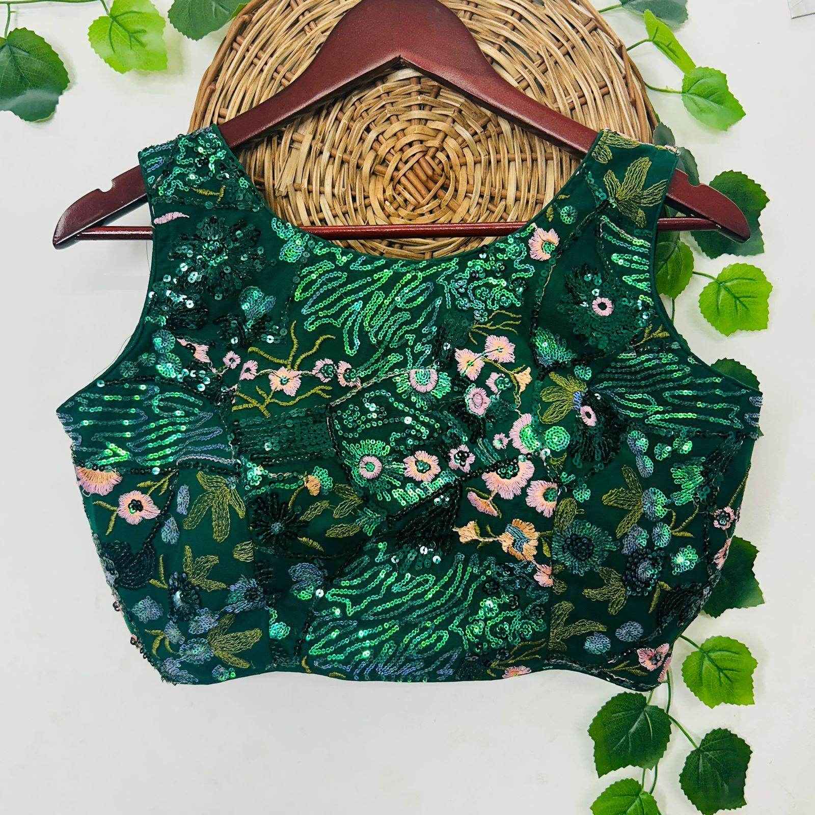 Sequin blouses | readymade blouse