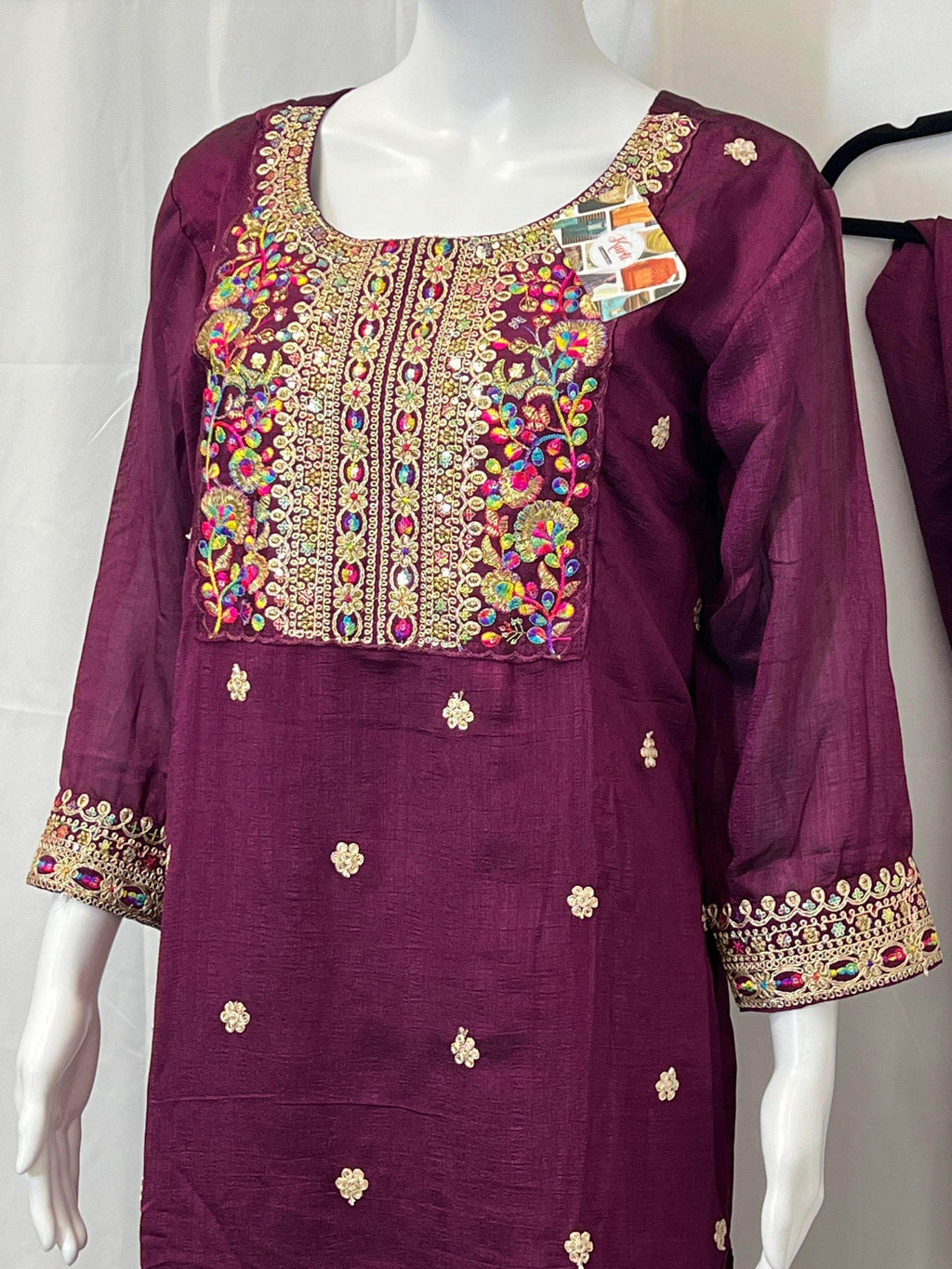 Salwar Suit | Kurti pant set with dupatta
