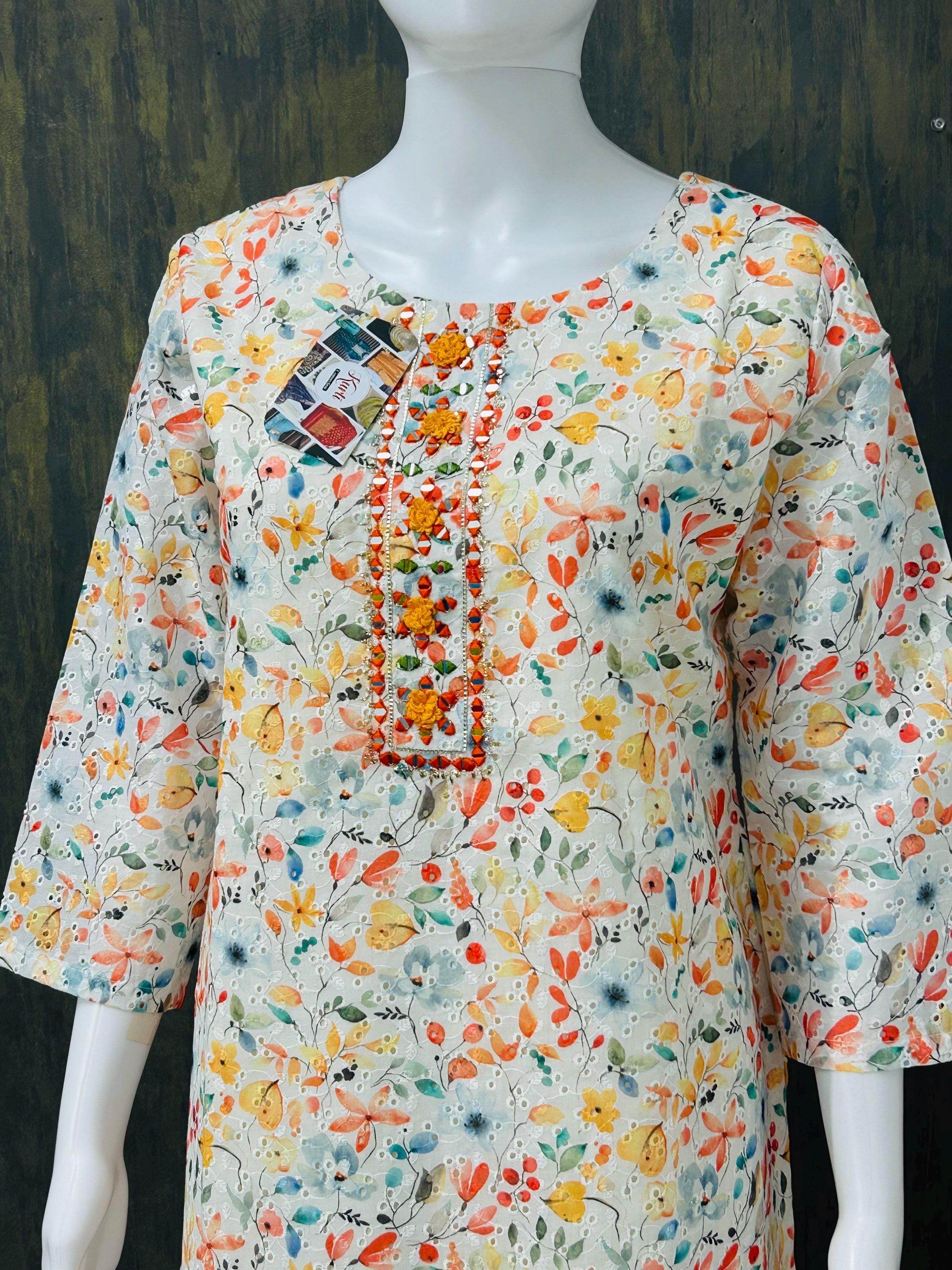 Hakoba cotton kurti