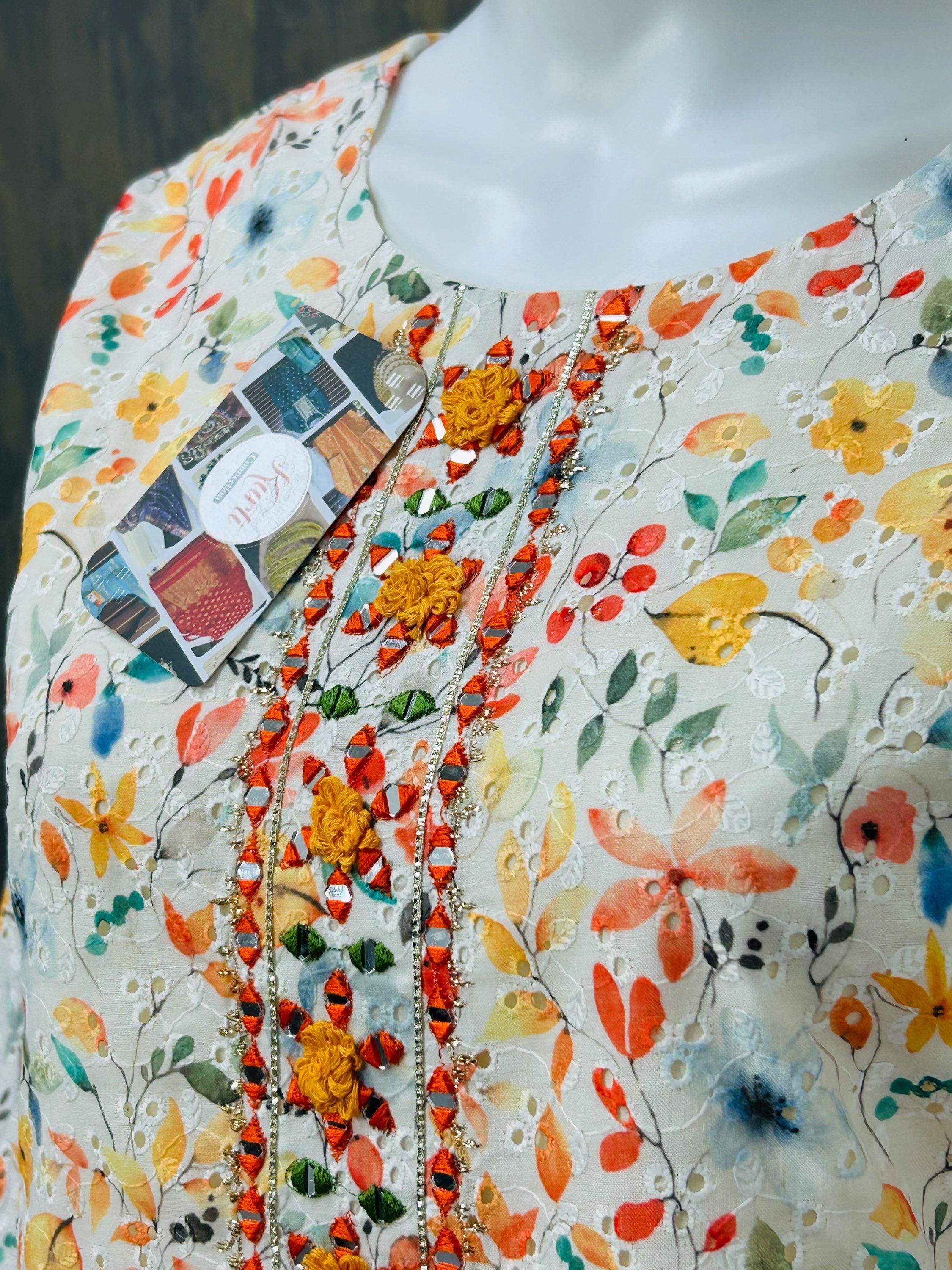 Hakoba cotton kurti