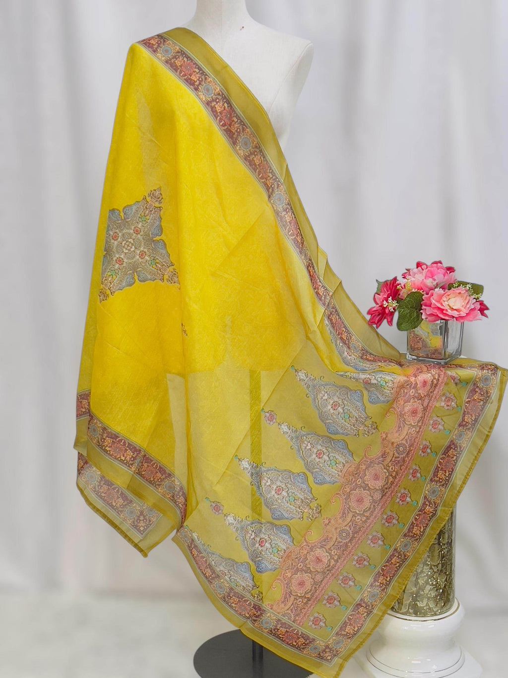 Digital print dupatta