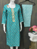 Pure cotton Kurti Pant set